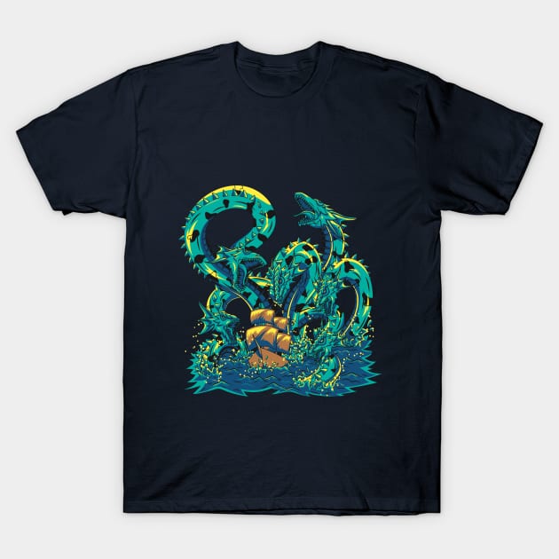 Hydra T-Shirt by rizalfaizzz